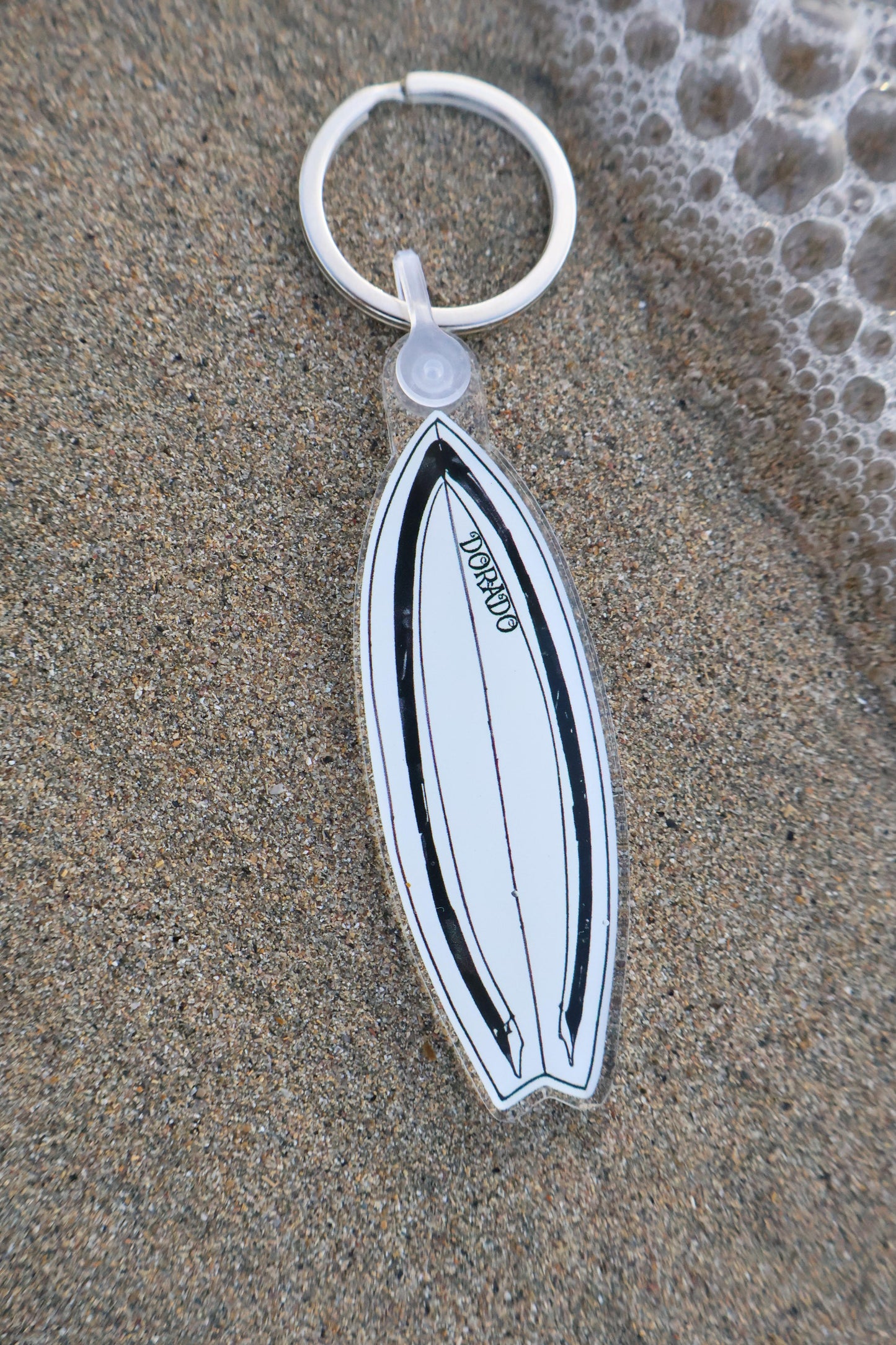 Surfboard Keychain