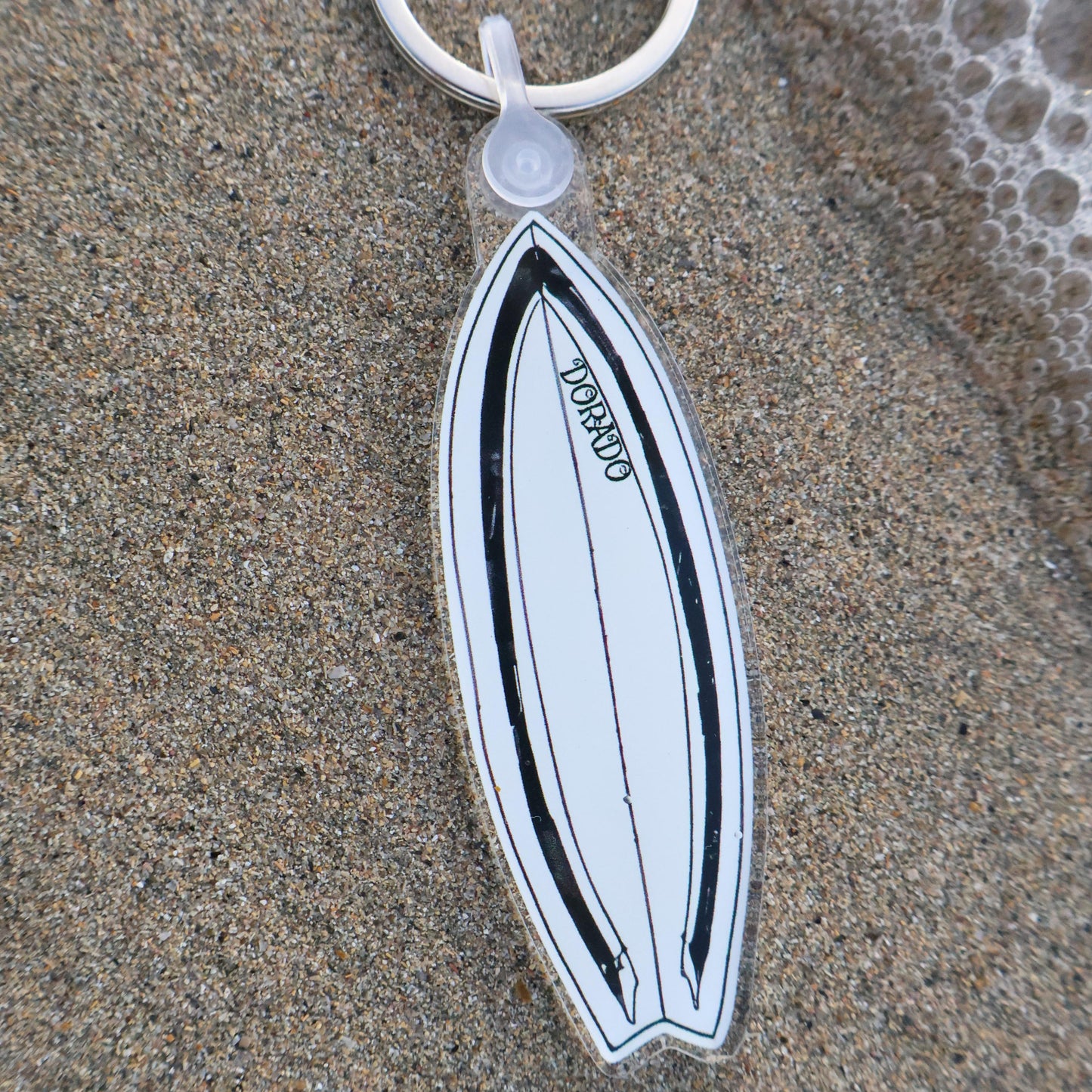 Surfboard Keychain