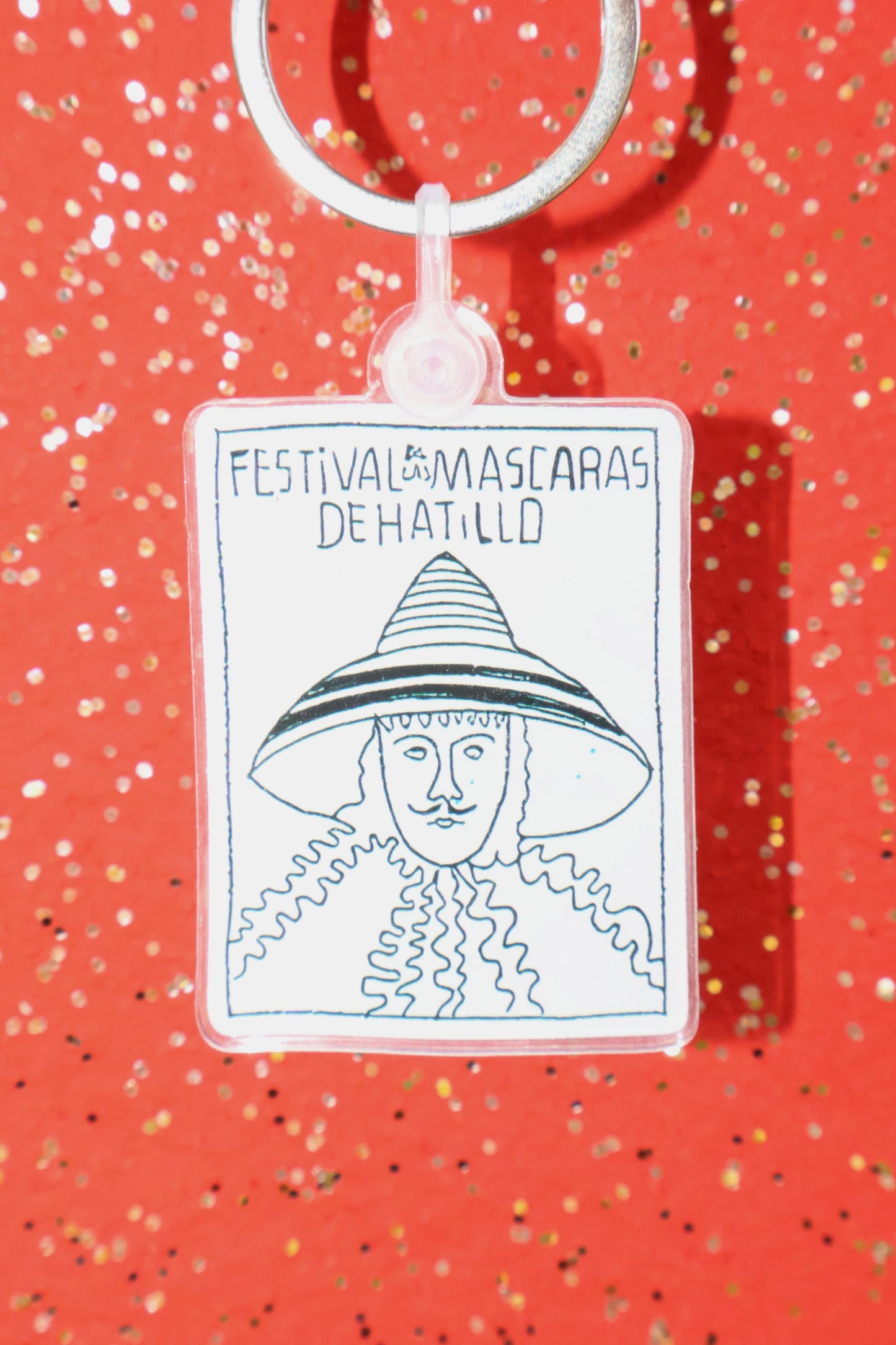Mascaras De Hatillo Keychain