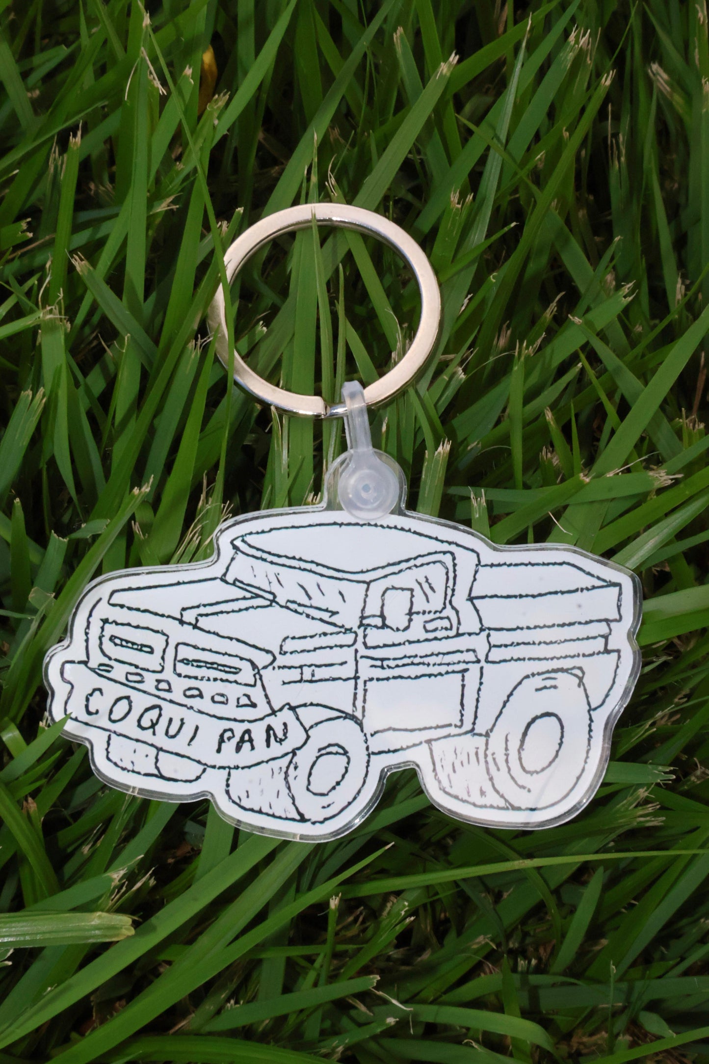 Pickup Truck Keychain