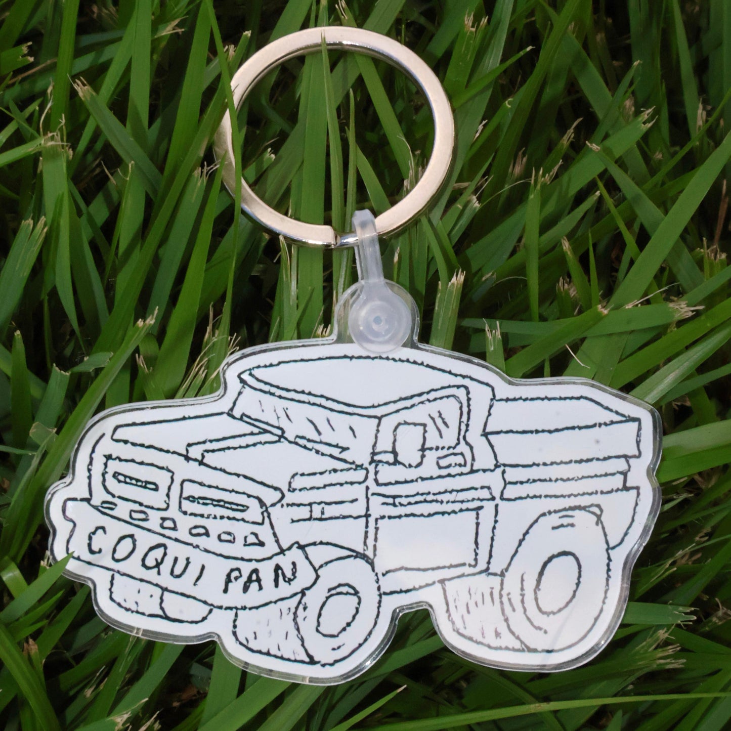 Pickup Truck Keychain