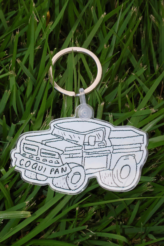 Pickup Truck Keychain